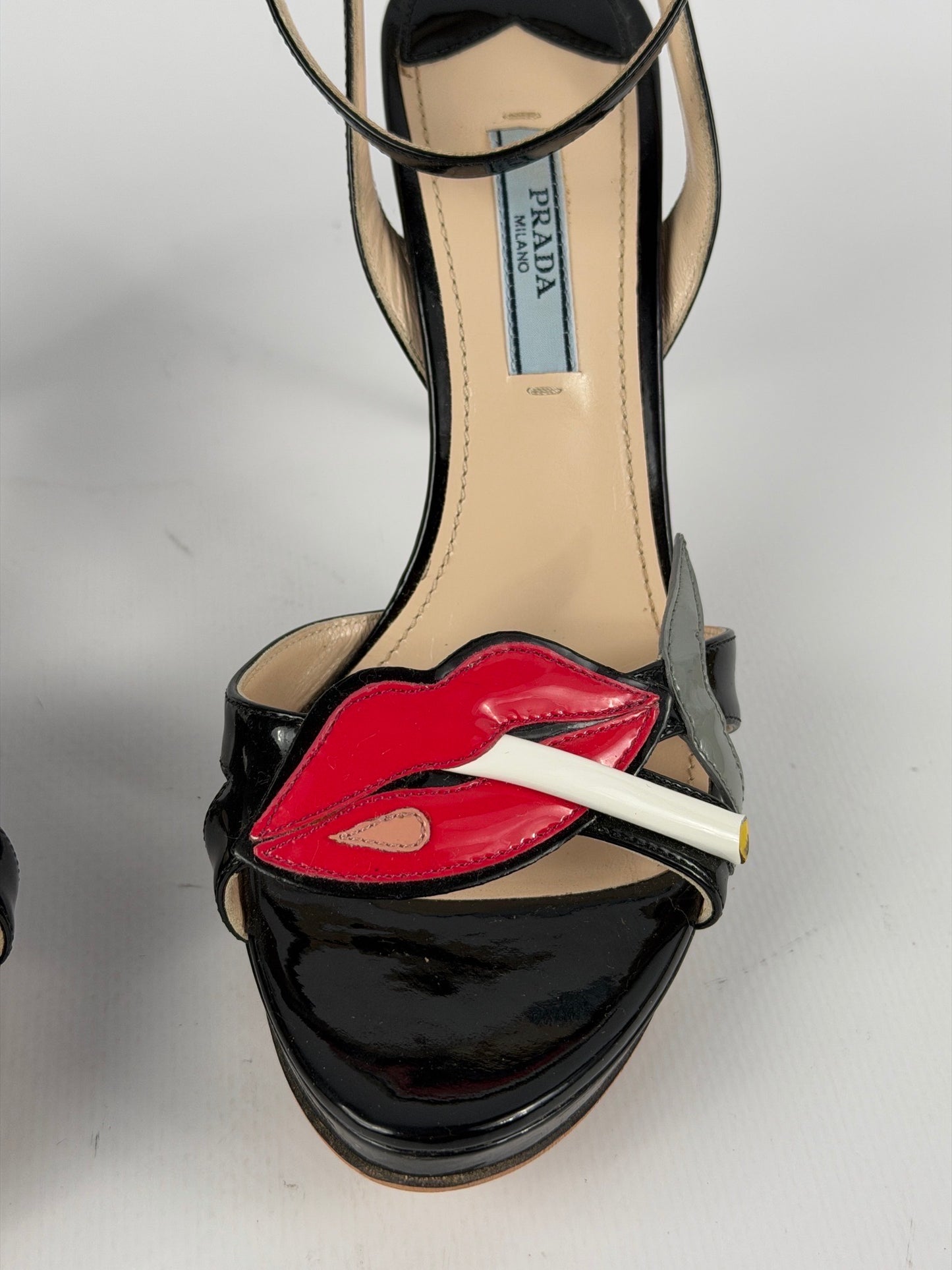 Prada SS12 Smoking Lips Heels — 36.5