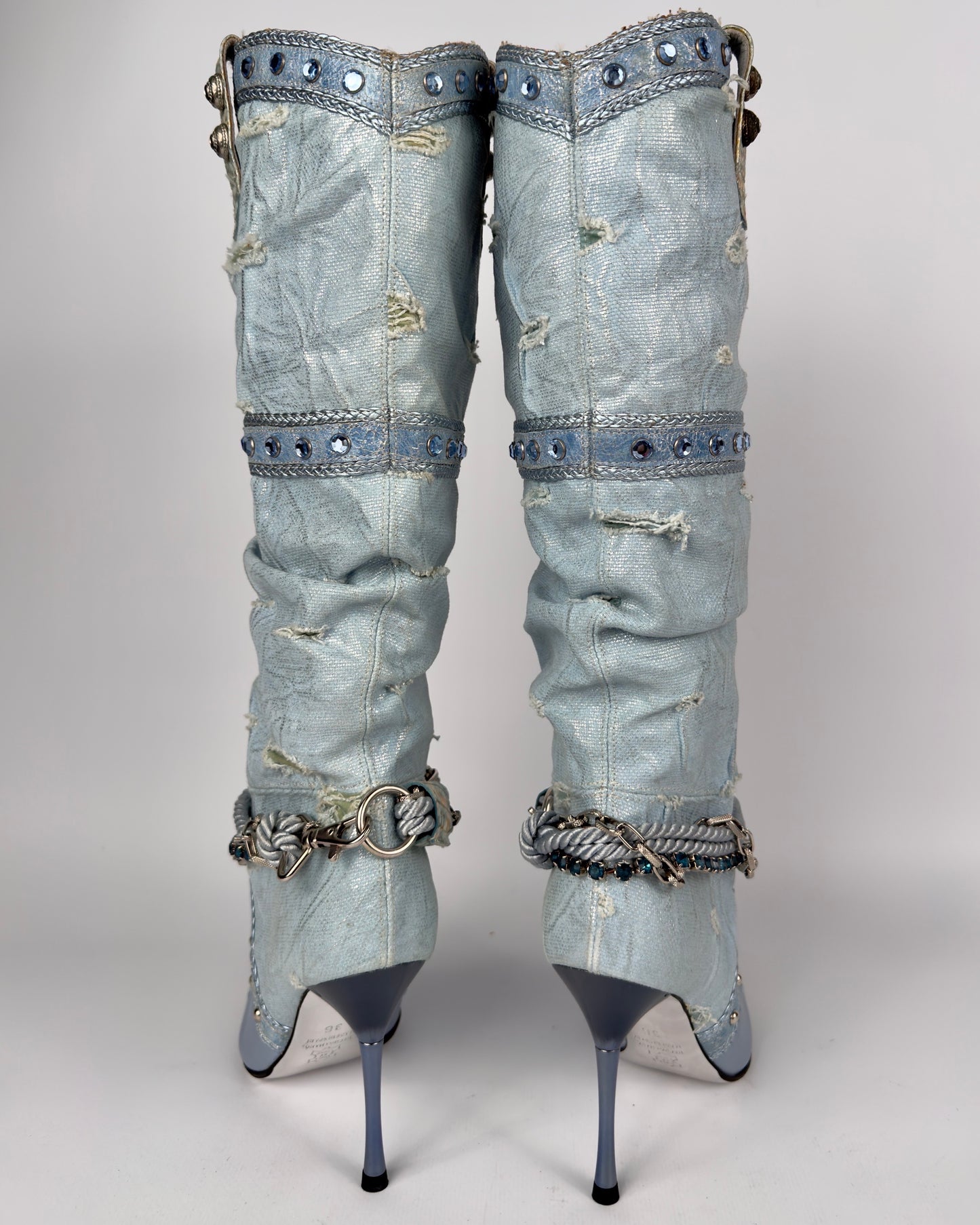 El Dante’s Couture Vintage Cowboy Boots — 36