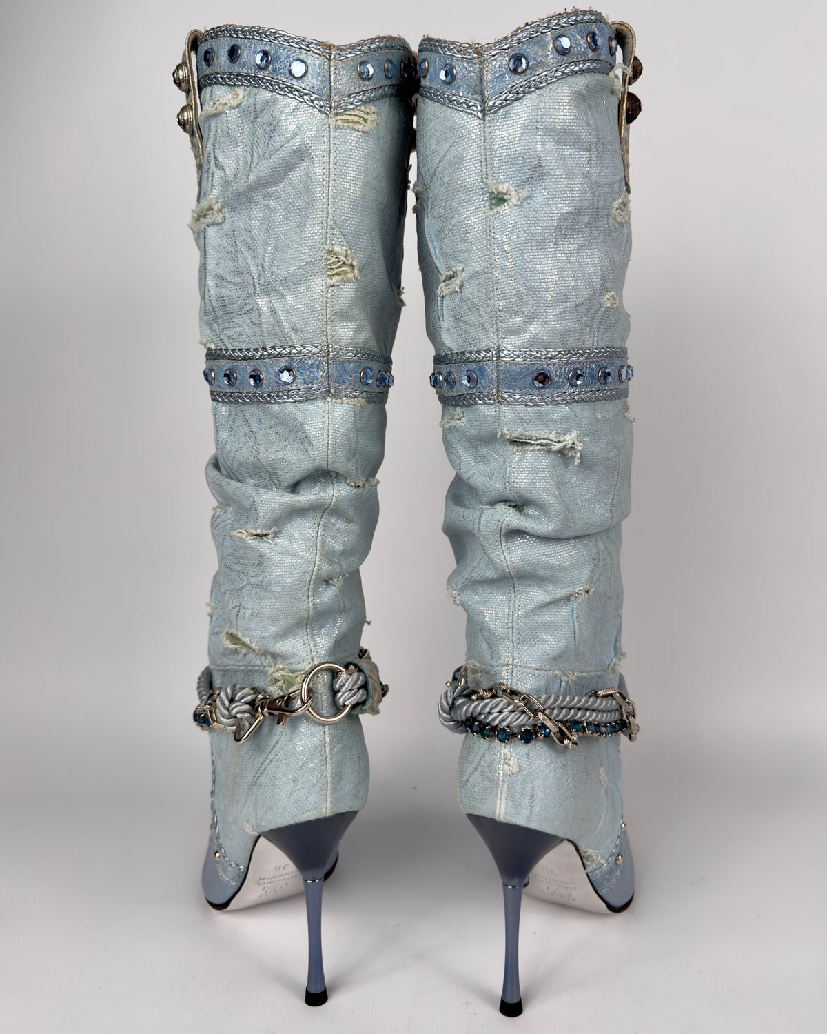 El Dante’s Couture Vintage Cowboy Boots — 36