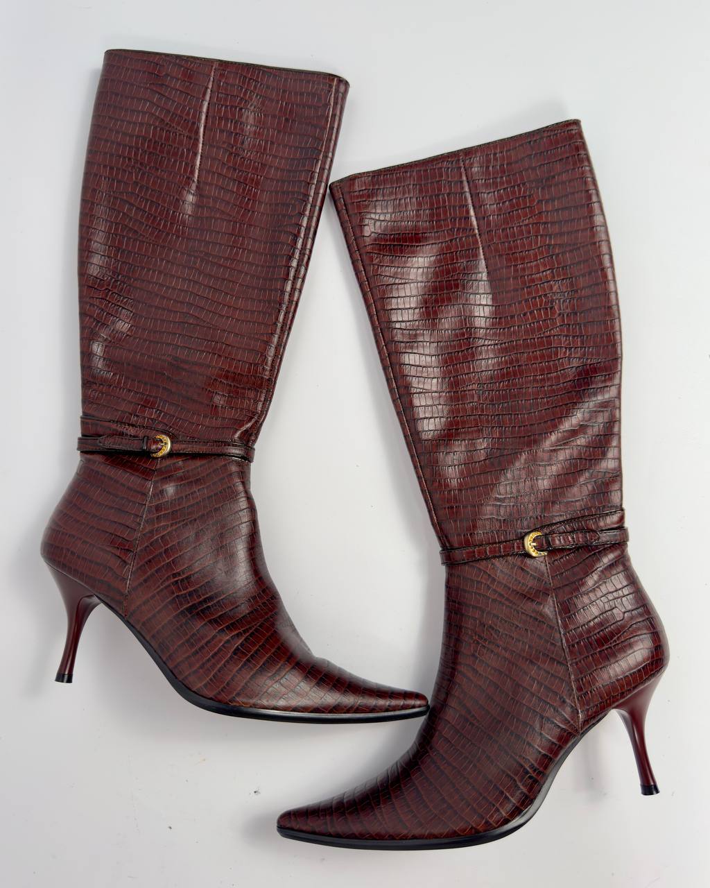 Vintage Leather Boots — 40