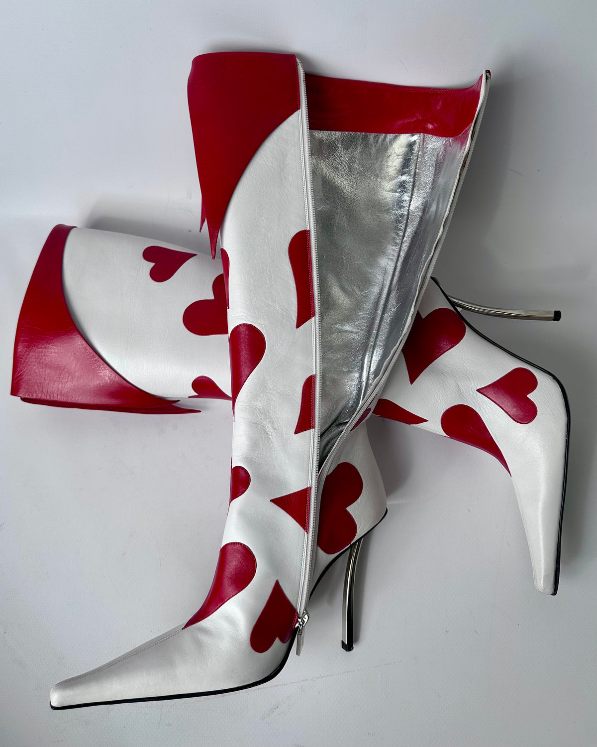 Hamlet Couture Vintage Italian Leather Boots — 39