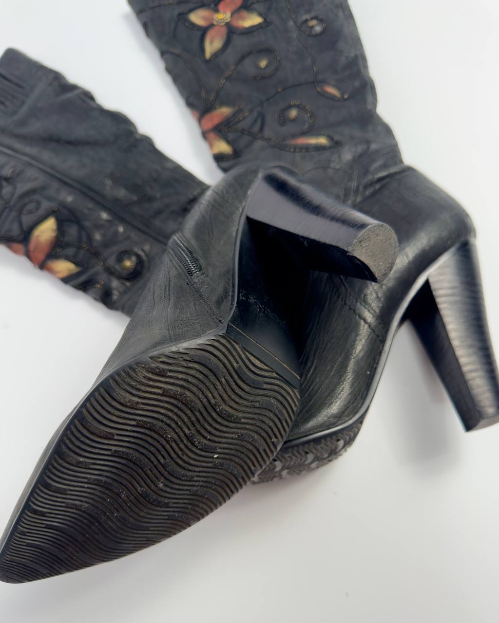Vintage Leather Boots — 39/40