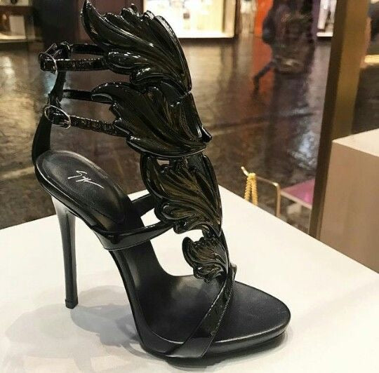 Giuseppe Zanotti Cruel Summer Wing Alien Heels — 36