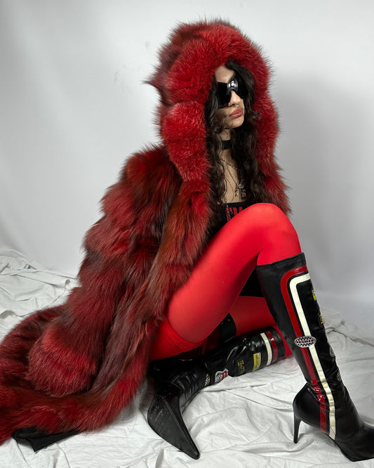 Vintage Fox Fur Coat