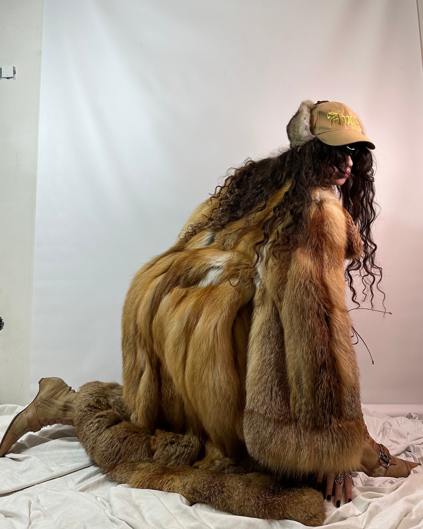 Vintage Long Fur Coat