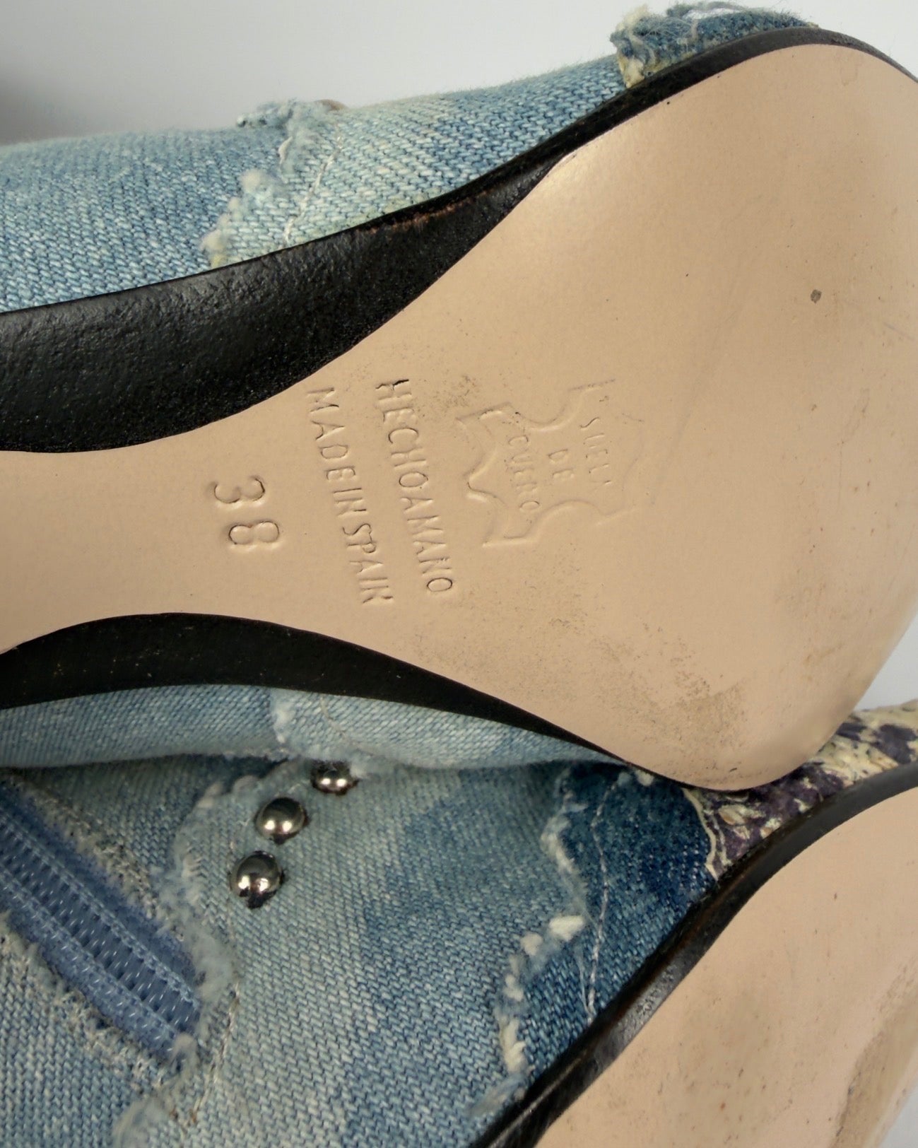 El Dante’s Couture Vintage Boots — 38