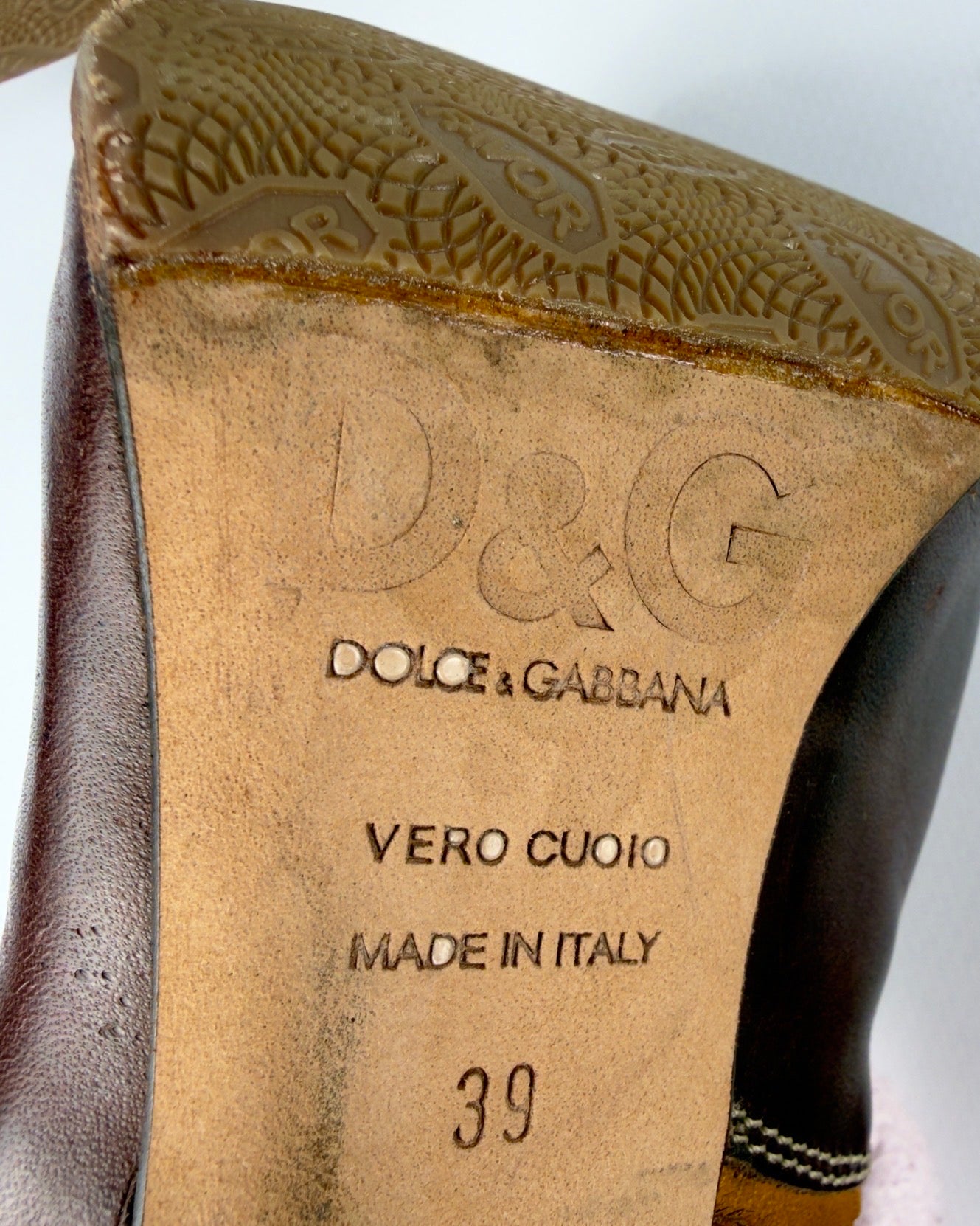 D&G SS 04 Cowboy Butterfly Boots — 38/39