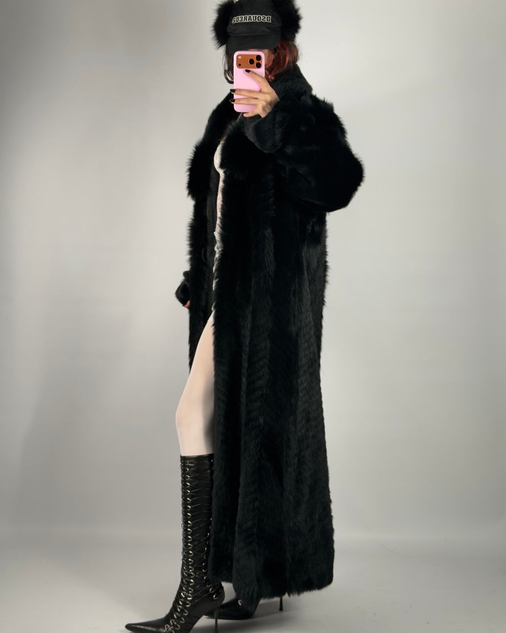 Vintage Fur Coat L/XXL