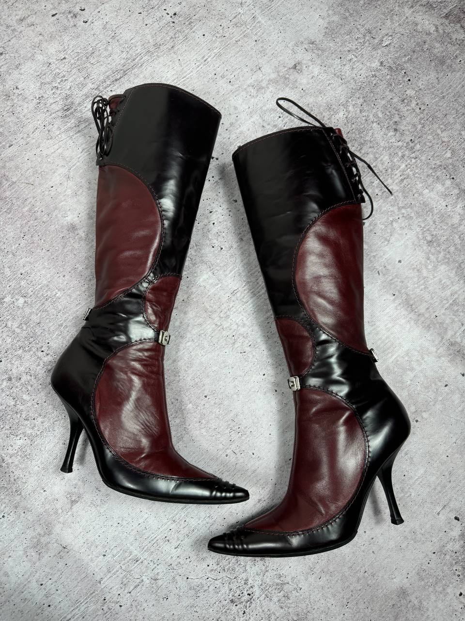 Vicini Vintage Italian Leather Boots 37/37.5