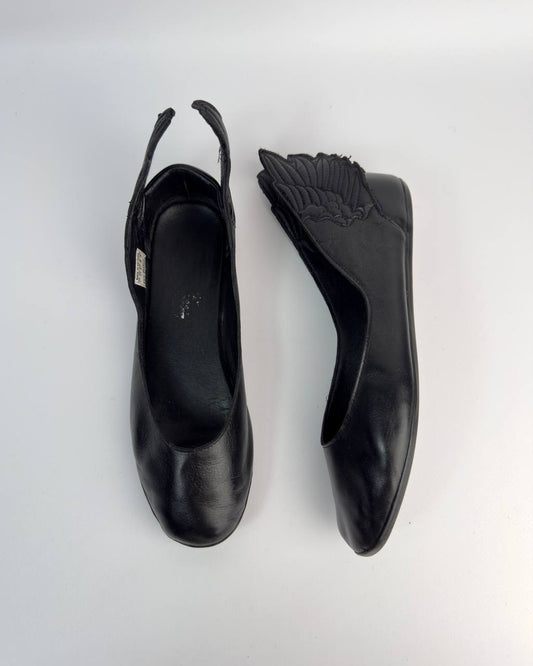 Jeremy Scott 2011 Wing Ballet Flats — 37.5/38 US7