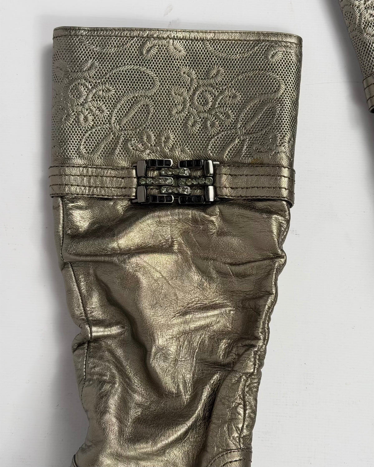 Vintage Leather Boots — 38