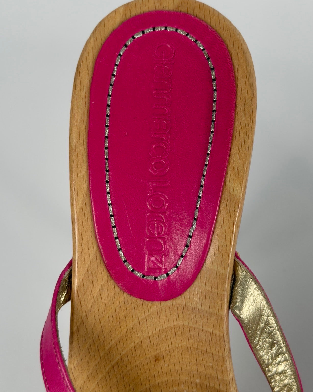 Gianmarco Lorenzi Vintage Beetle Heels — 39