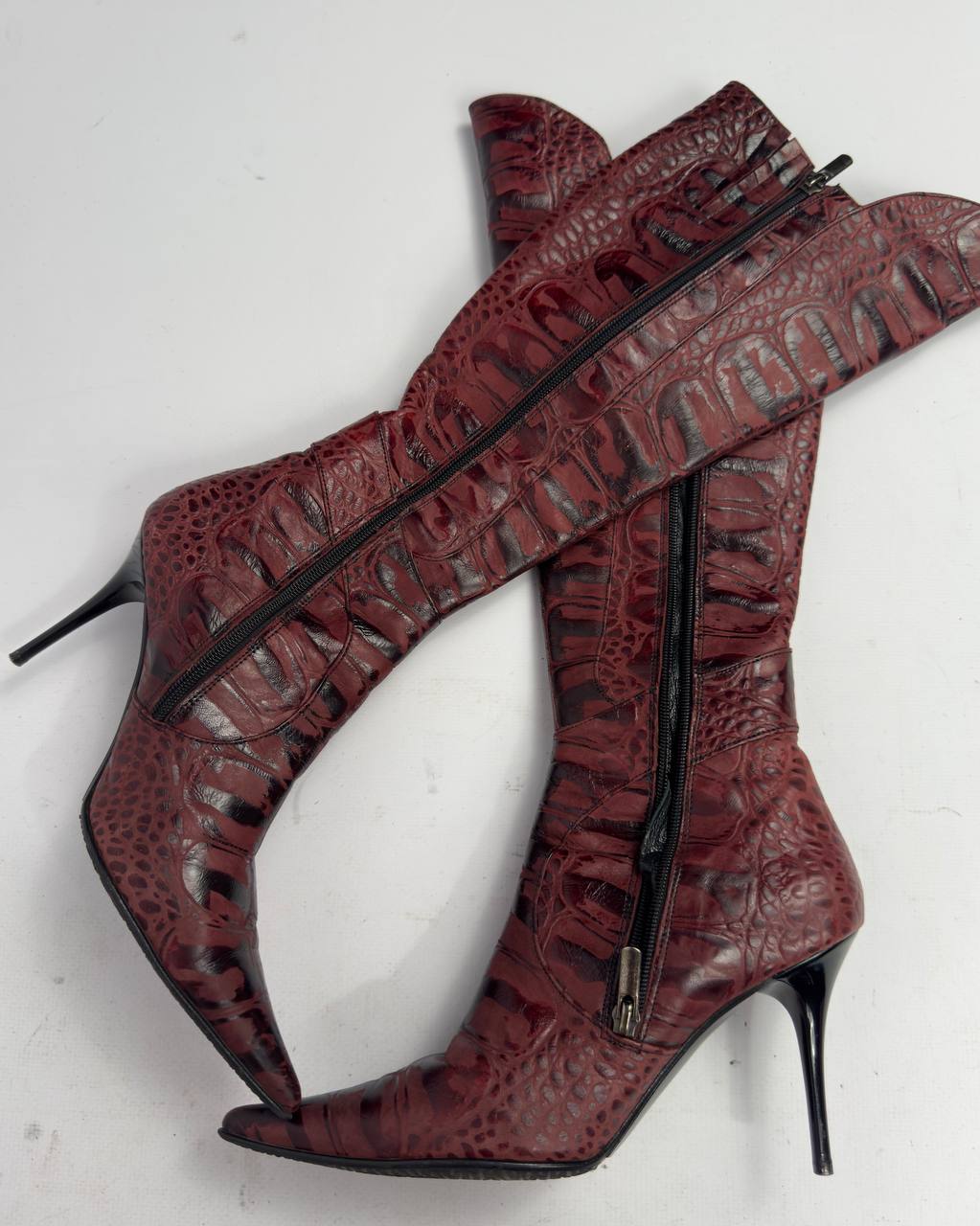 Vintage Italian Leather Boots — 37/37.5