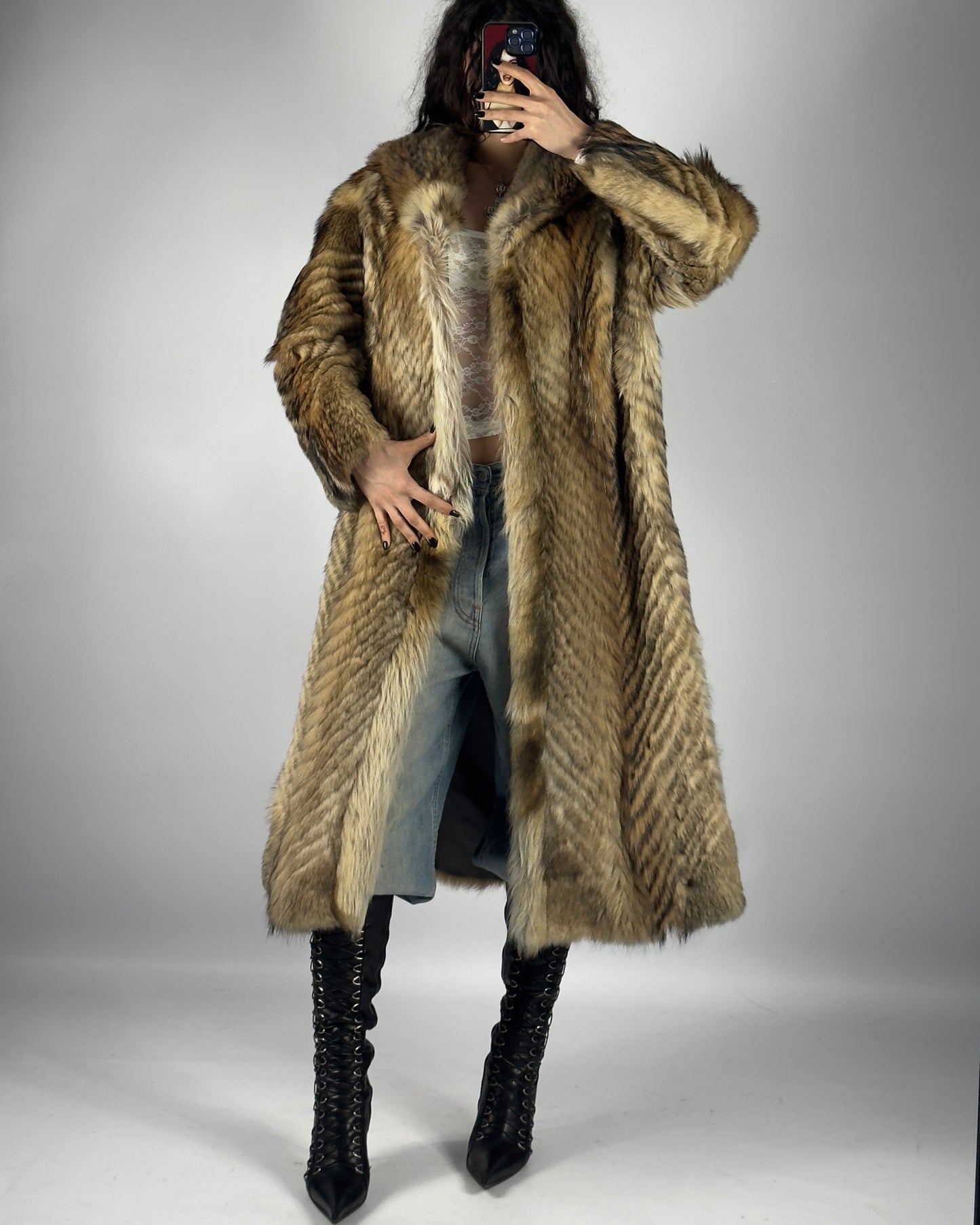 Vintage Fur Coat — XS/M
