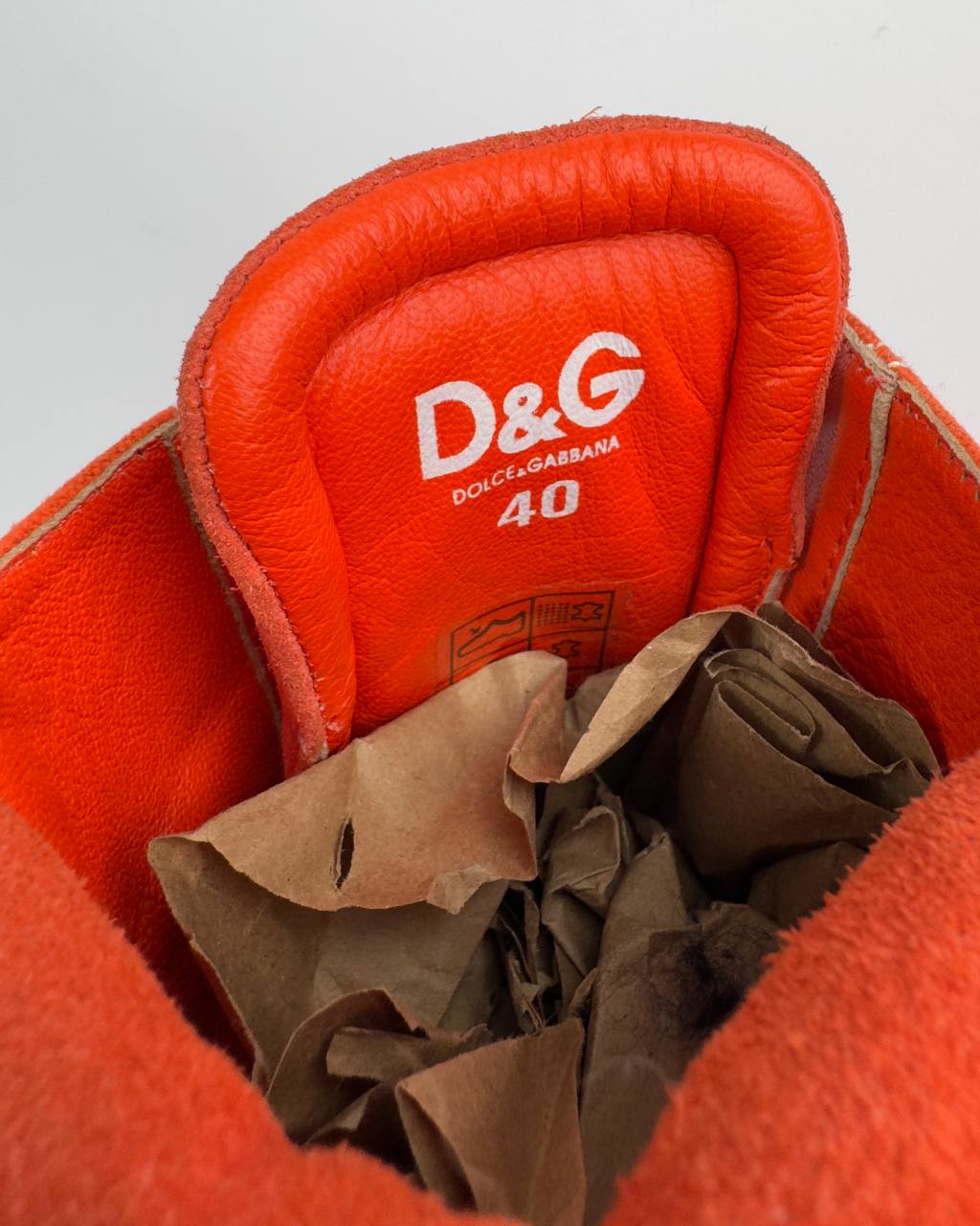 D&G Runway Sneaker Heels — 40