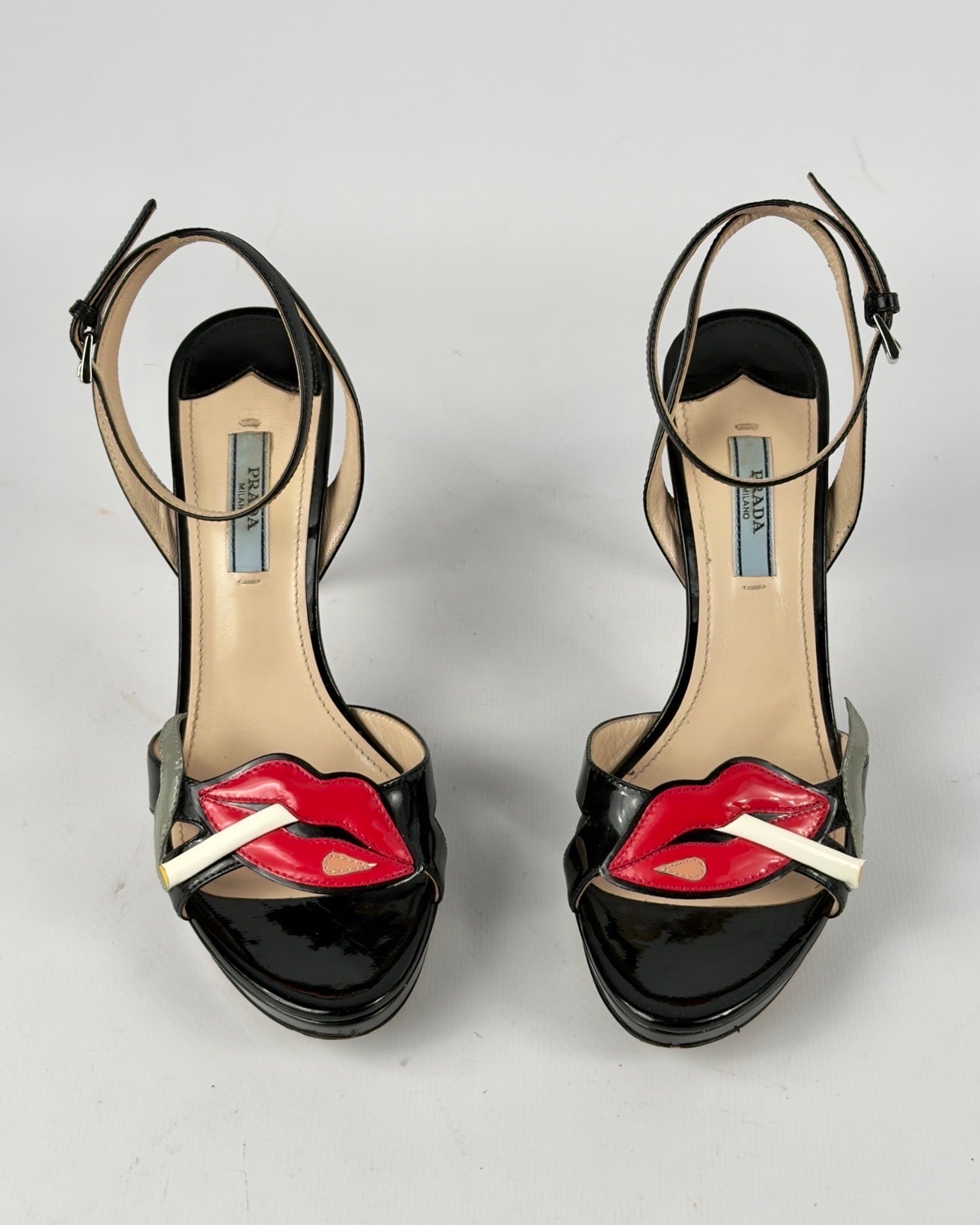 Prada SS12 Smoking Lips Heels — 38