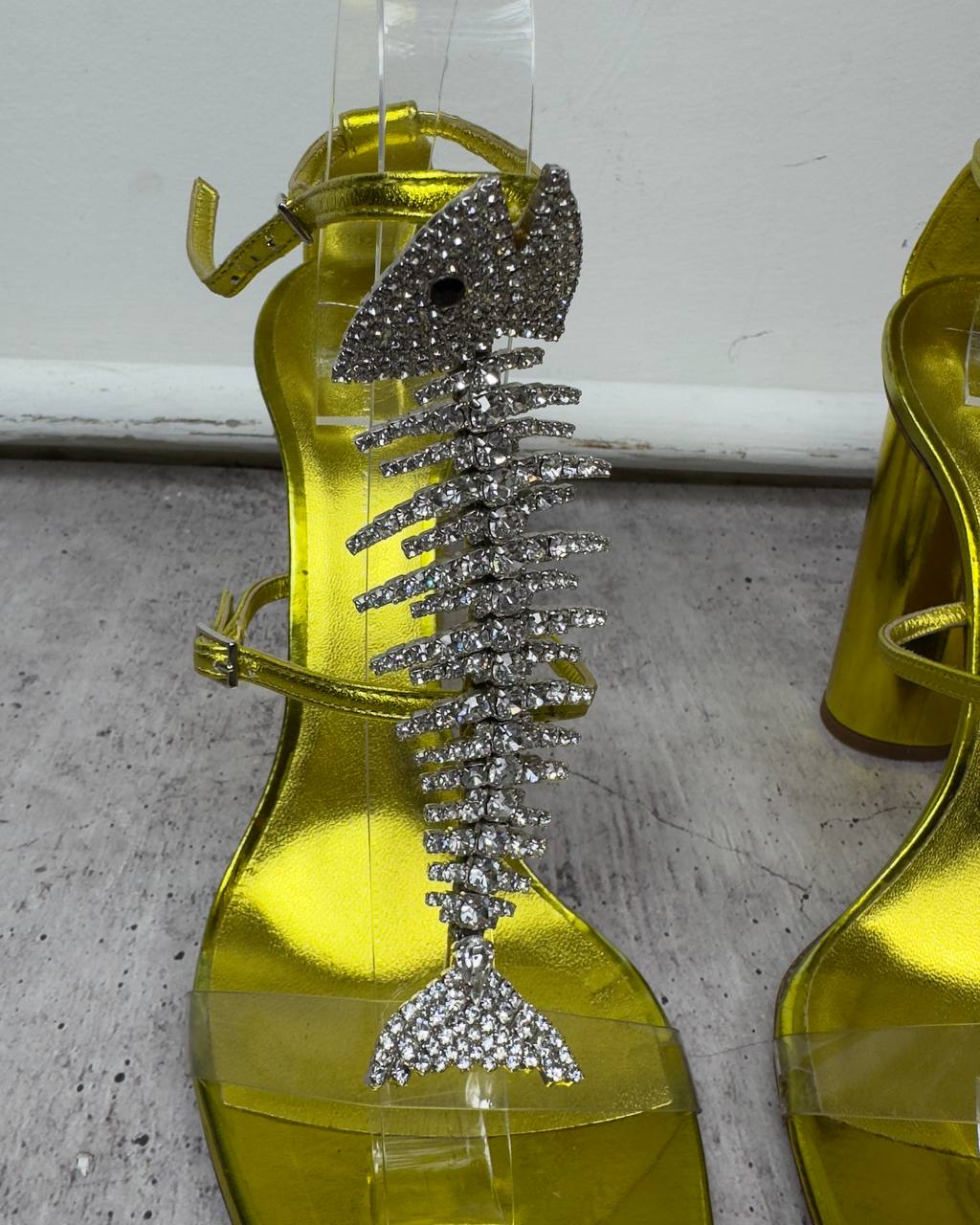 Giuseppe Zanotti Fishbone Heels — 40/40.5
