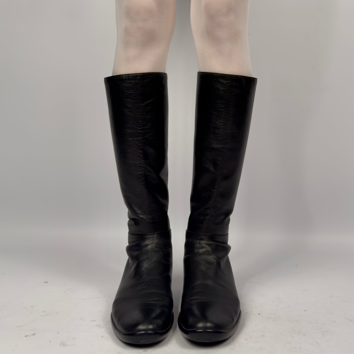 Prada AW99 Vintage Linea Rossa Leather Sport Boots 38.5/39.5