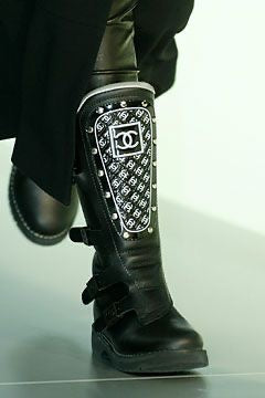 Chanel FW 2003 Moto Biker Boots — 38/39