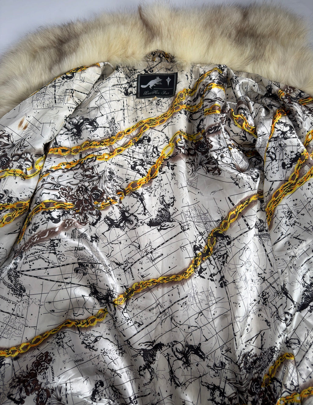 Vintage Fox Fur Jacket S/L