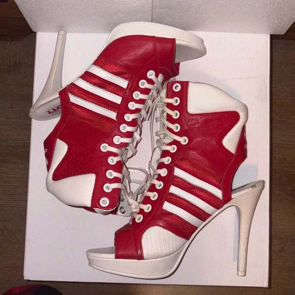 Adidas x Jeremy Scott 2014 Rare Sneaker Heels — 37/37.5 US6