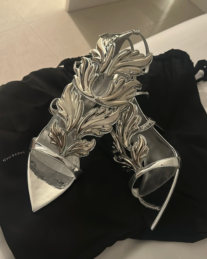 Giuseppe Zanotti Cruel Summer 2.0 Wing Alien Heels — 35 & 36 NWB