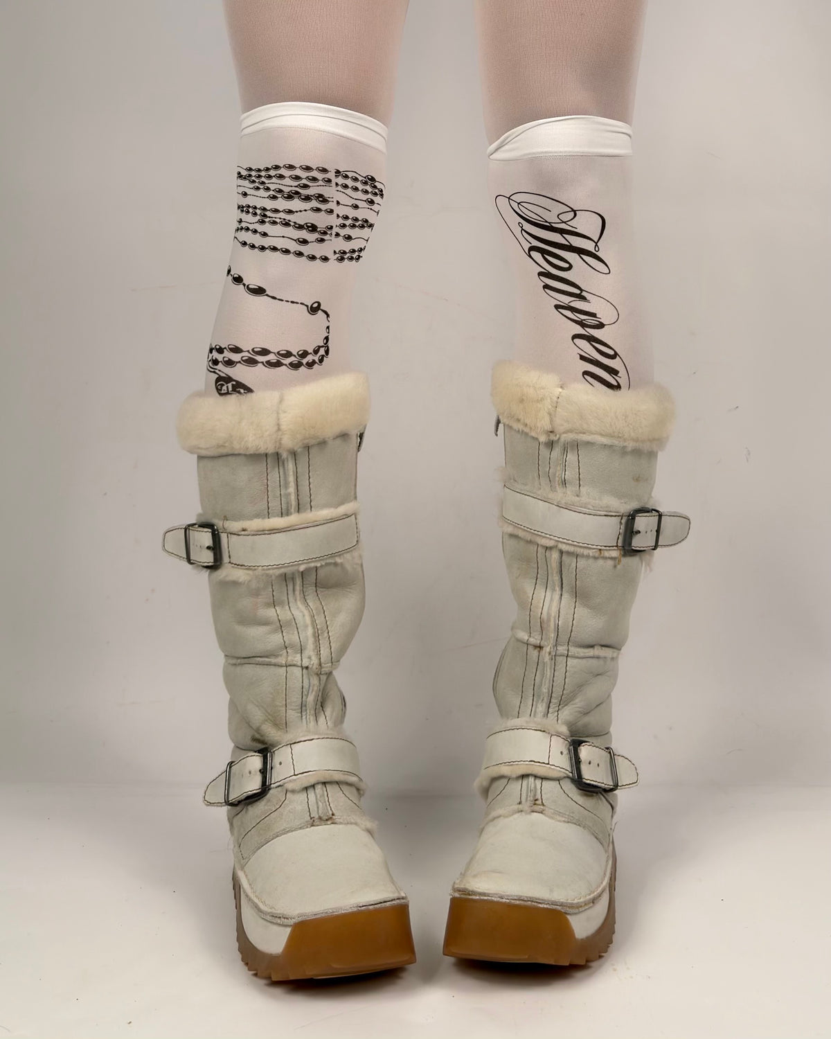 The Art Company Vintage Buckle Winter Alaska Boots — 37