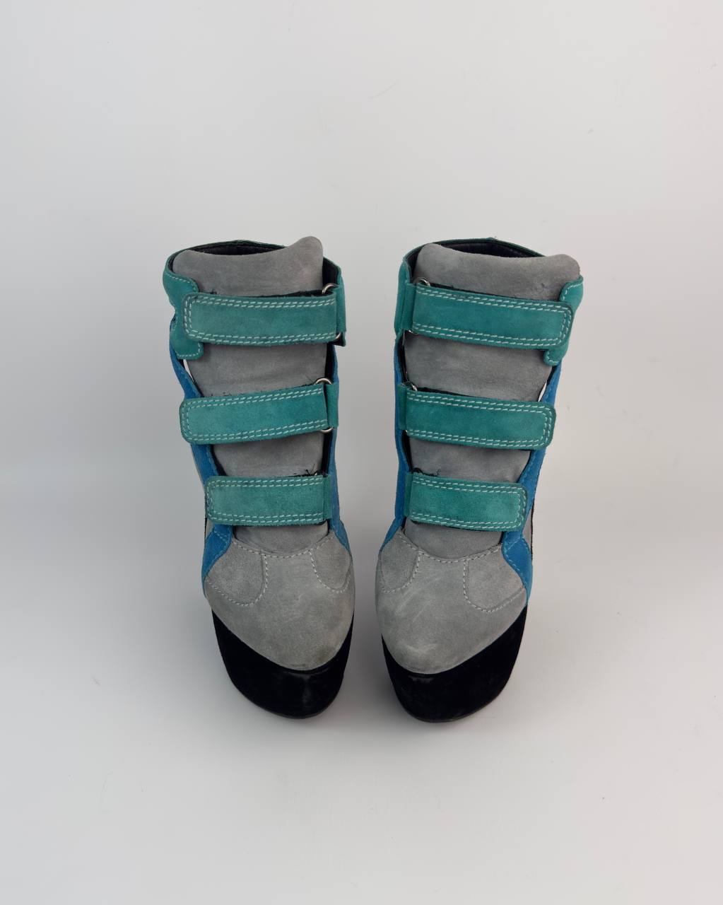 Casadei Vintage Wedge Boots — 37/37.5