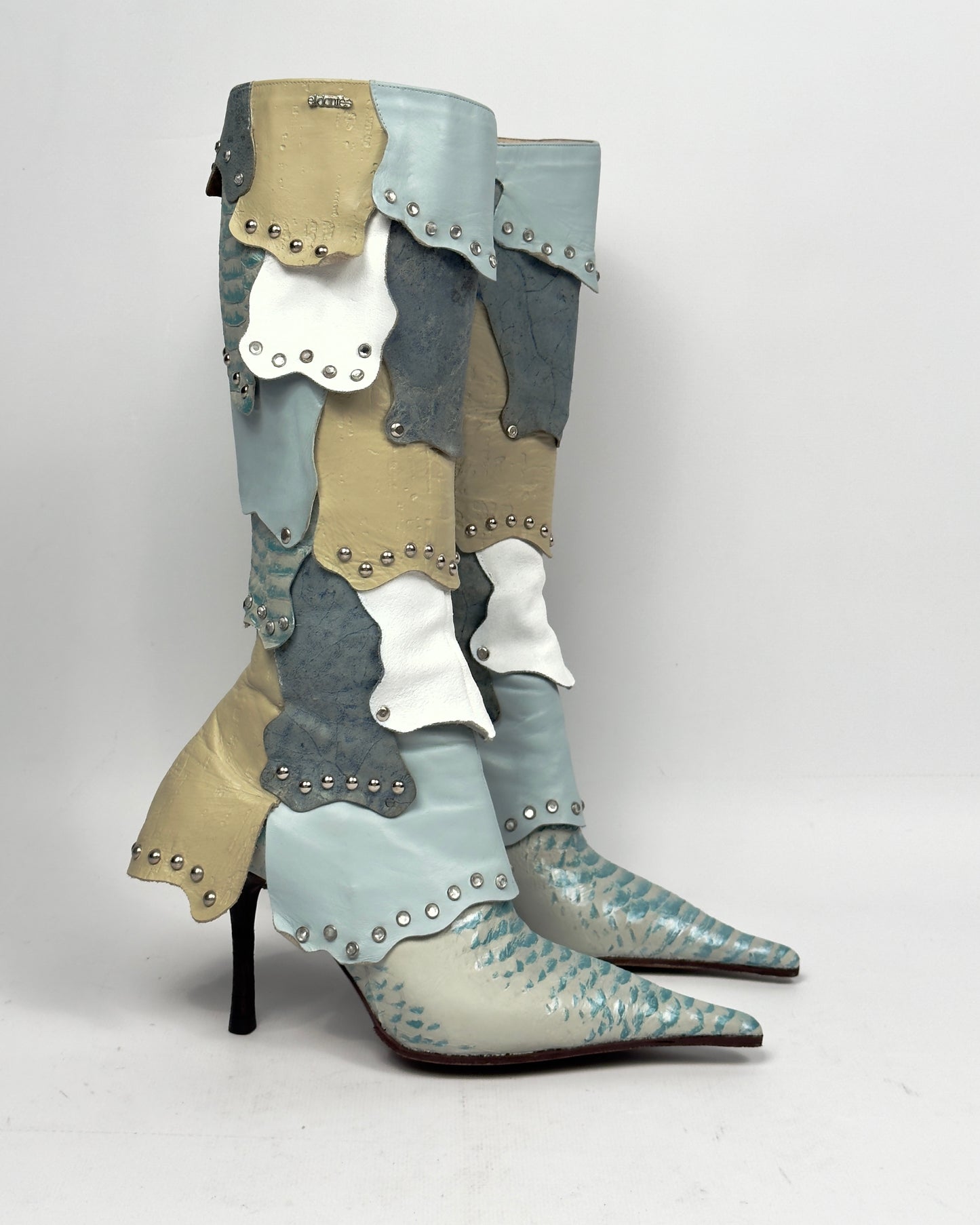 El Dante’s Rare Vintage Exotic Leather Boots — 37