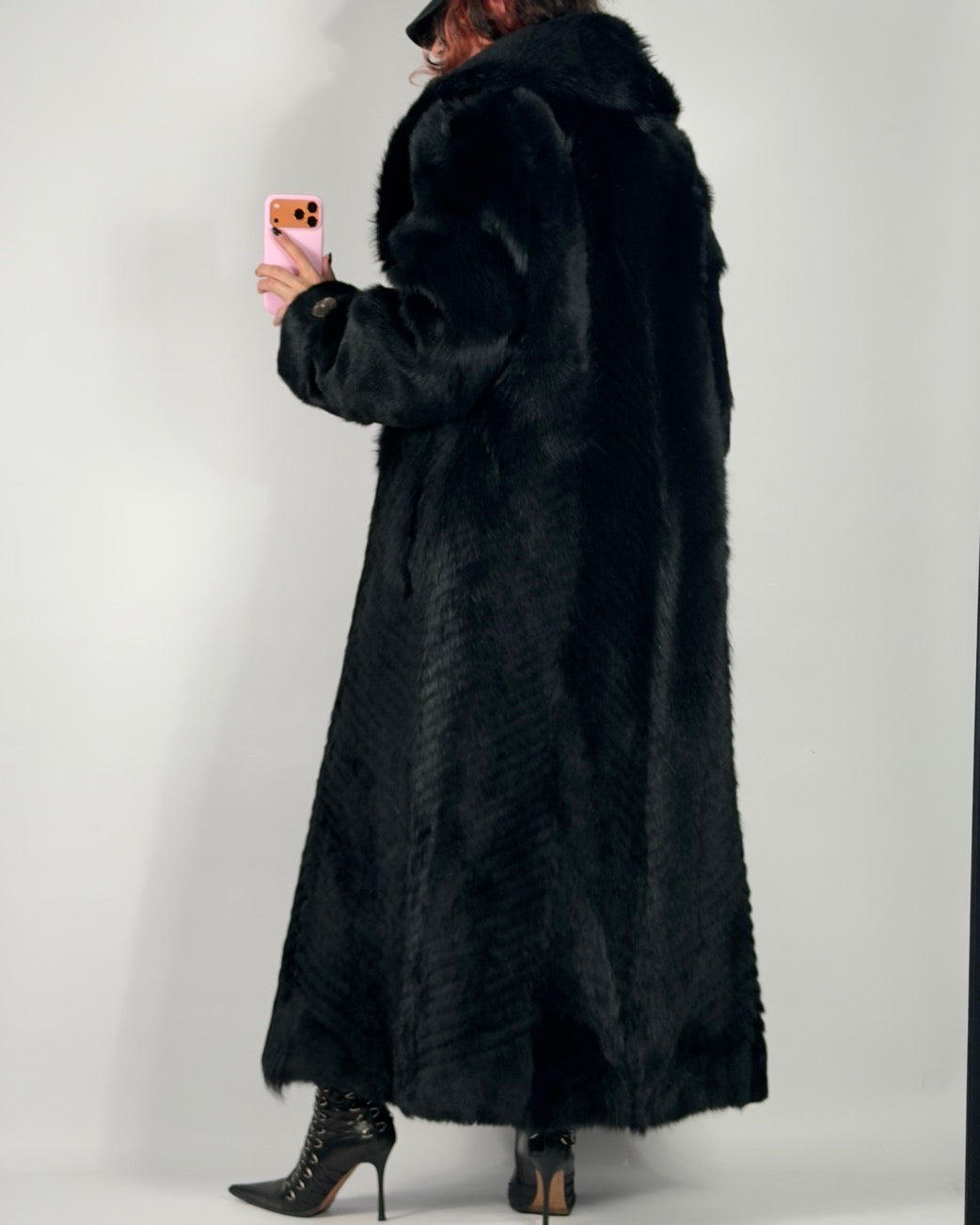 Vintage Fur Coat L/XXL