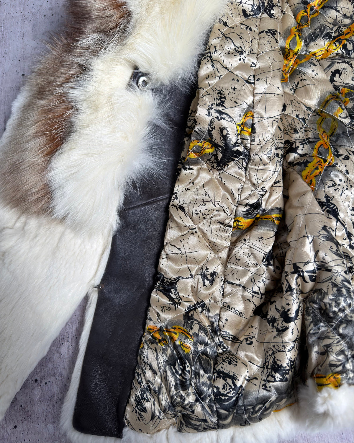 Vintage Fox Fur Jacket — XS/M