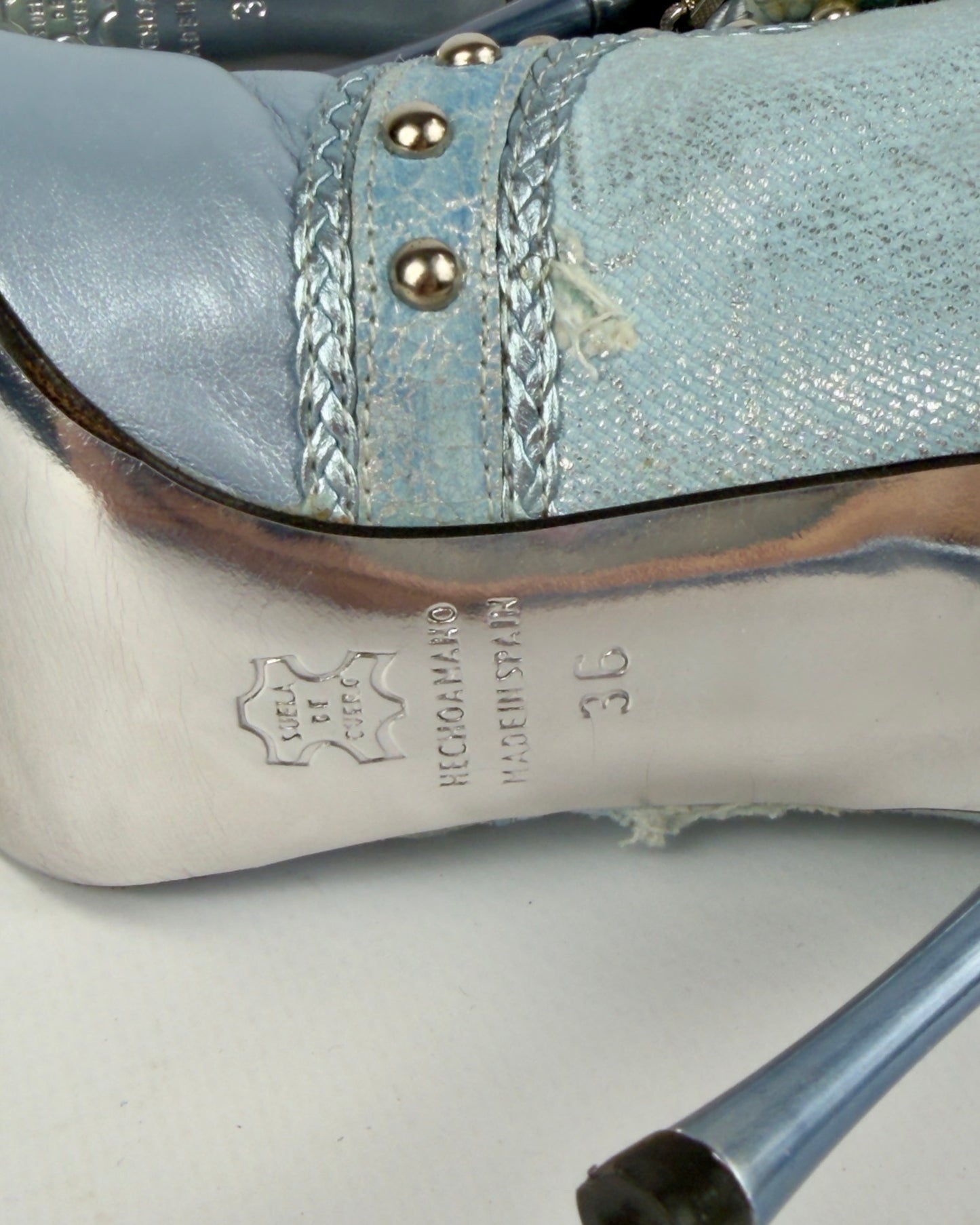 El Dante’s Couture Vintage Cowboy Boots — 36