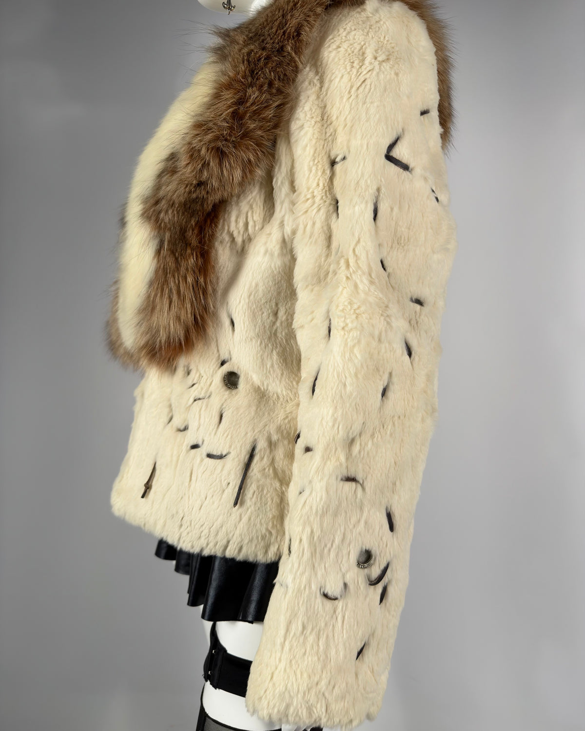 Vintage Fox Fur Jacket — XS/M
