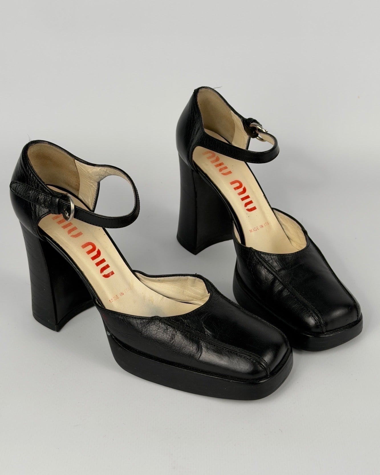 Miu Miu Vintage Mary Jane Heels — 37/38