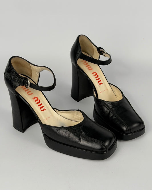 Miu Miu Vintage Mary Jane Heels — 37/38