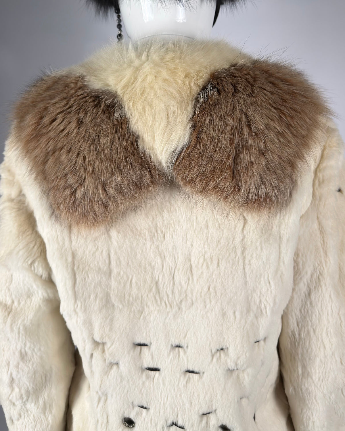 Vintage Fox Fur Jacket — XS/M