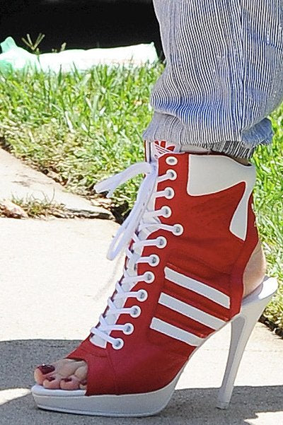 Adidas x Jeremy Scott 2014 Rare Sneaker Heels — 37/37.5 US6