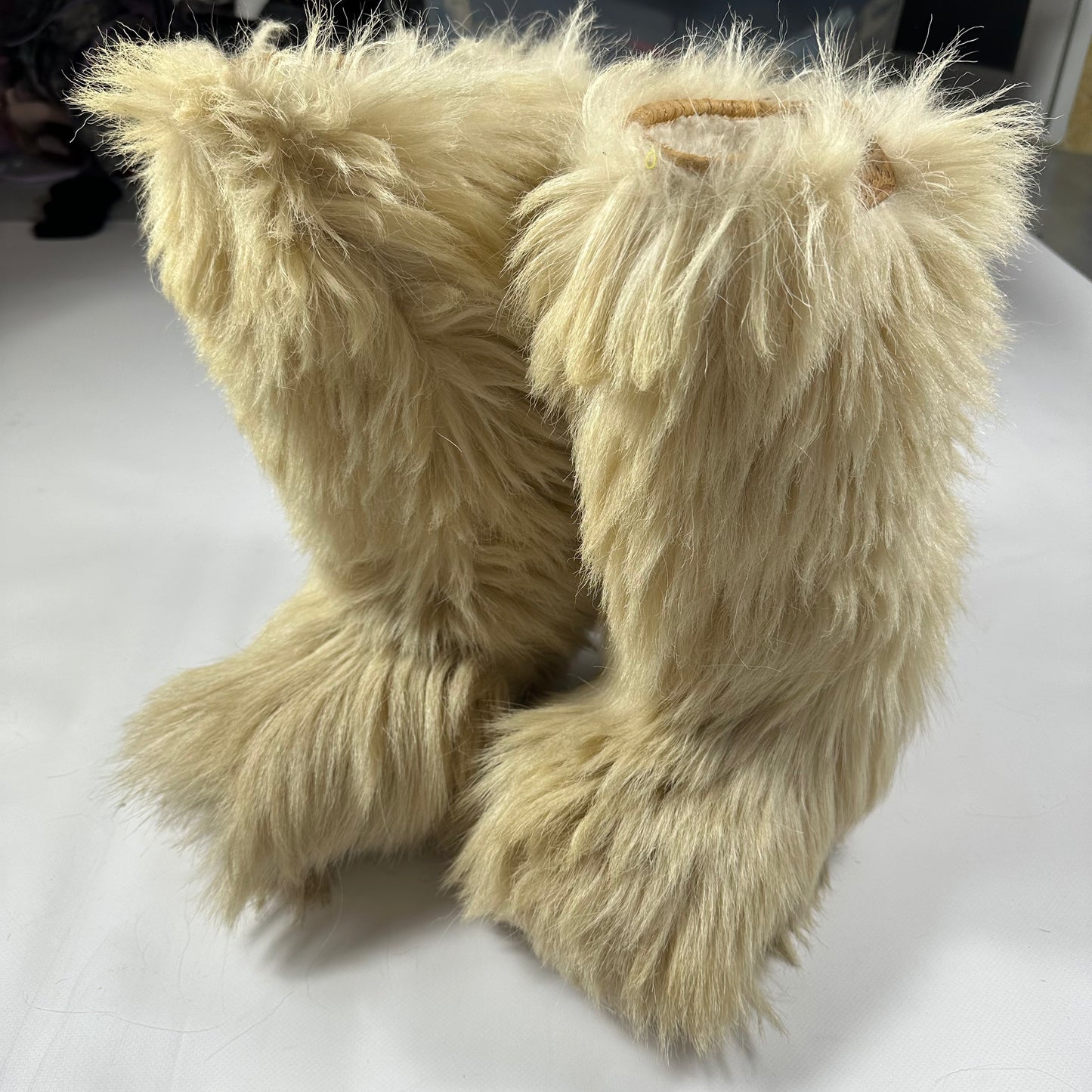 Vintage Italian Fur Snow Boots 36/38
