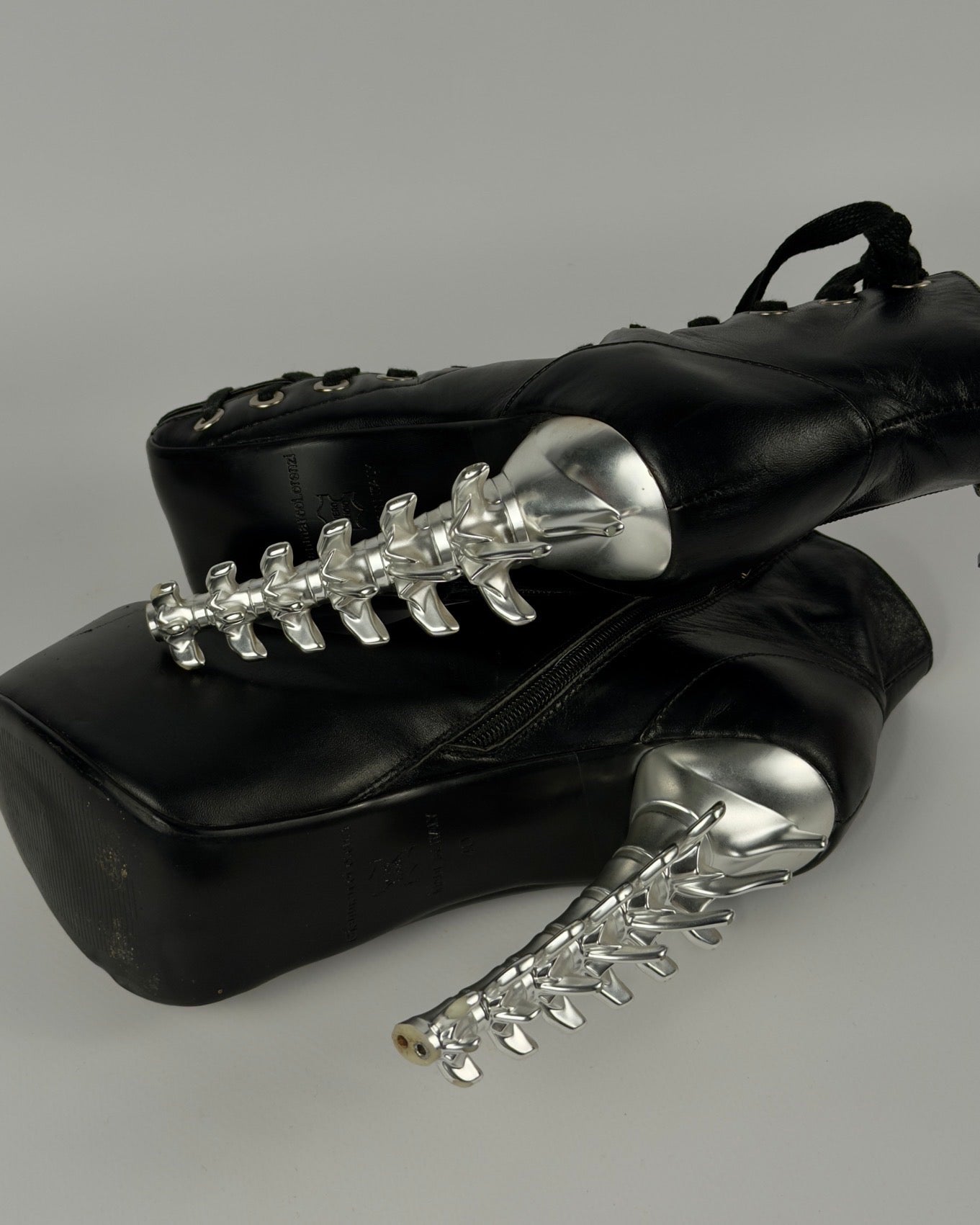 Gianmarco Lorenzi Spine Heel Boots — 40