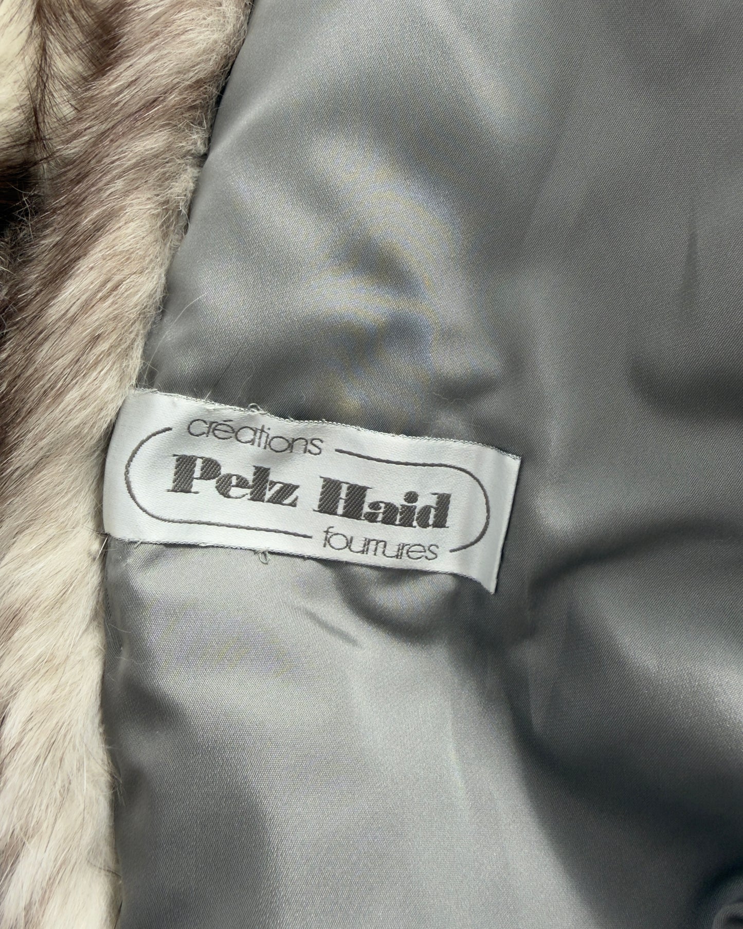 Vintage Arctic Fox Luxury Fluffy Fur Coat