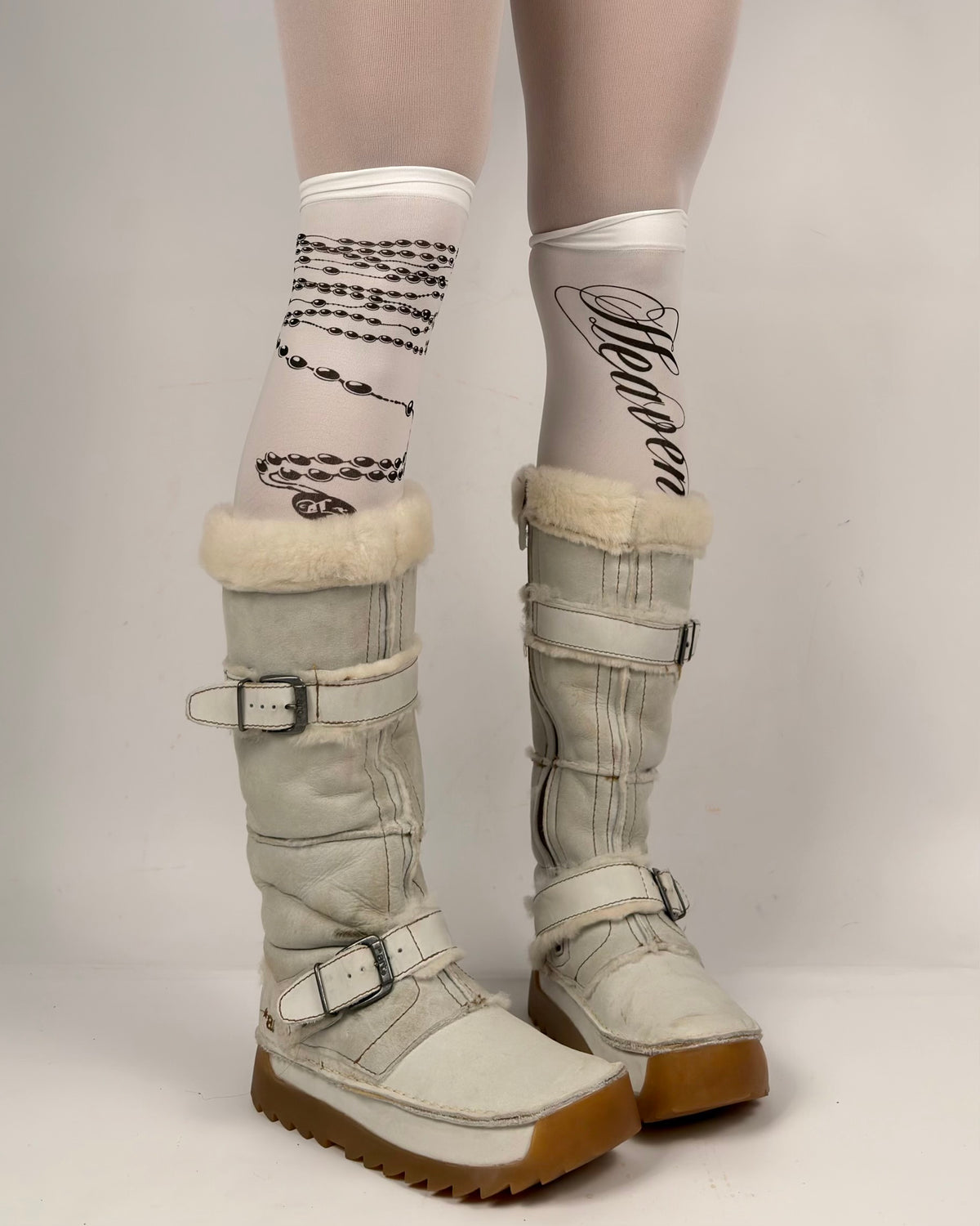 The Art Company Vintage Buckle Winter Alaska Boots — 37