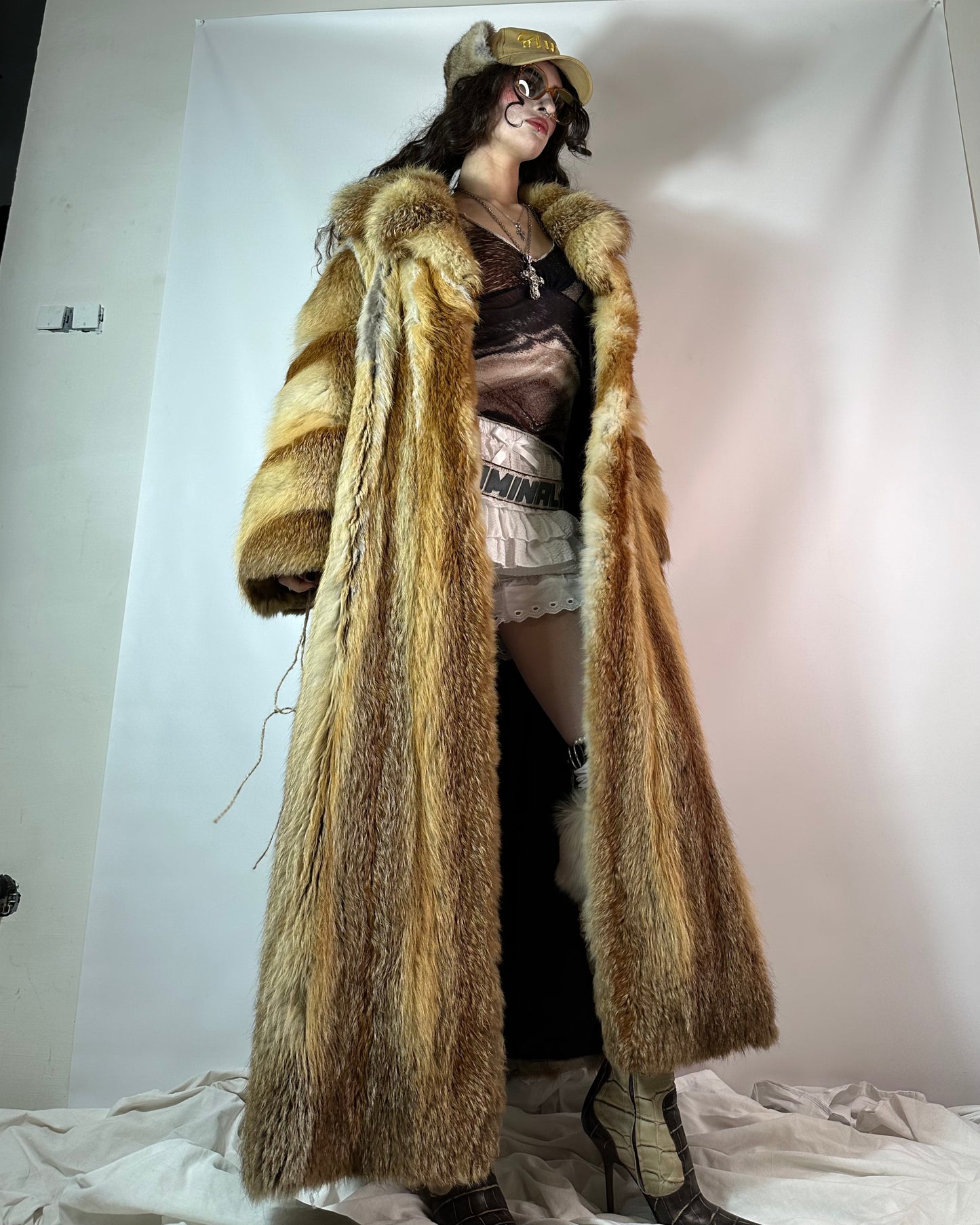 Vintage Long Fur Coat