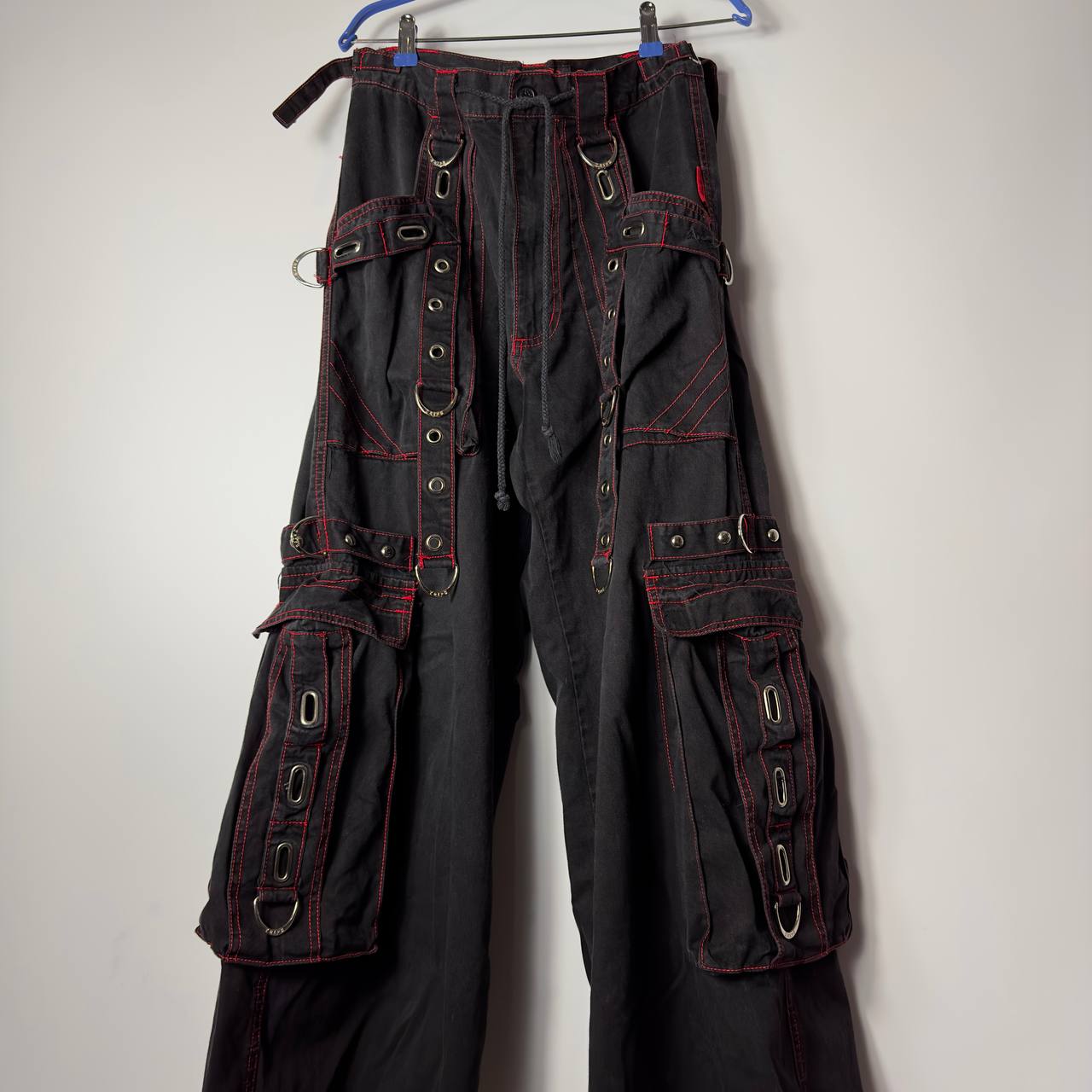 Vintage 1990s Tripp Nyc Daang Goodman Wide Leg Y2K Raver Pants