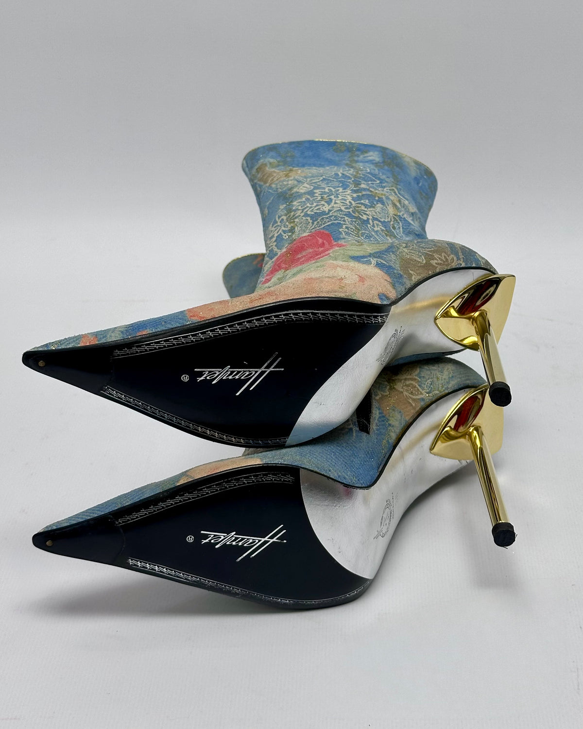 Hamlet Couture Vintage Suede Boots — 38