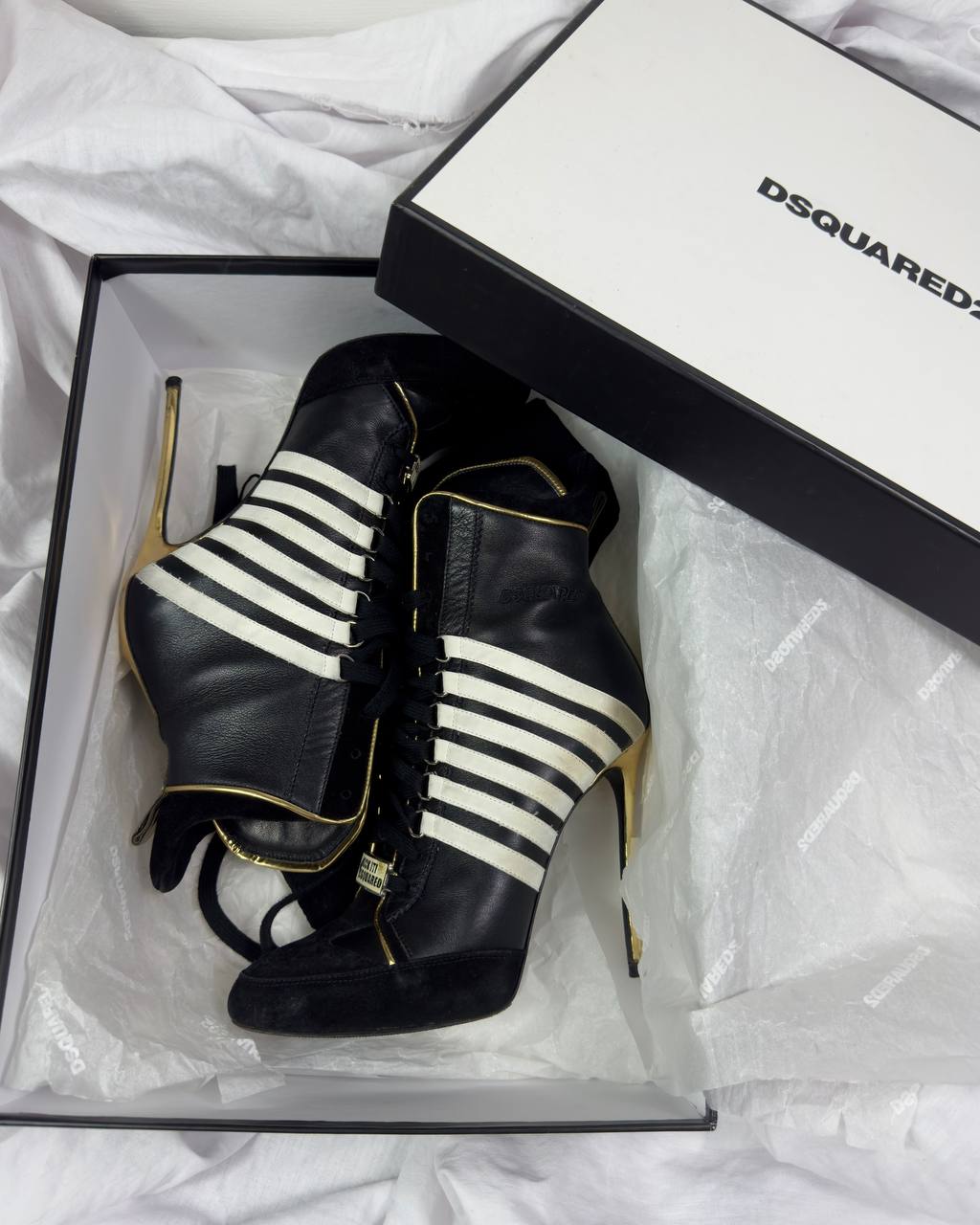 Dsquared2 Julie Sneaker Heels — 40/41