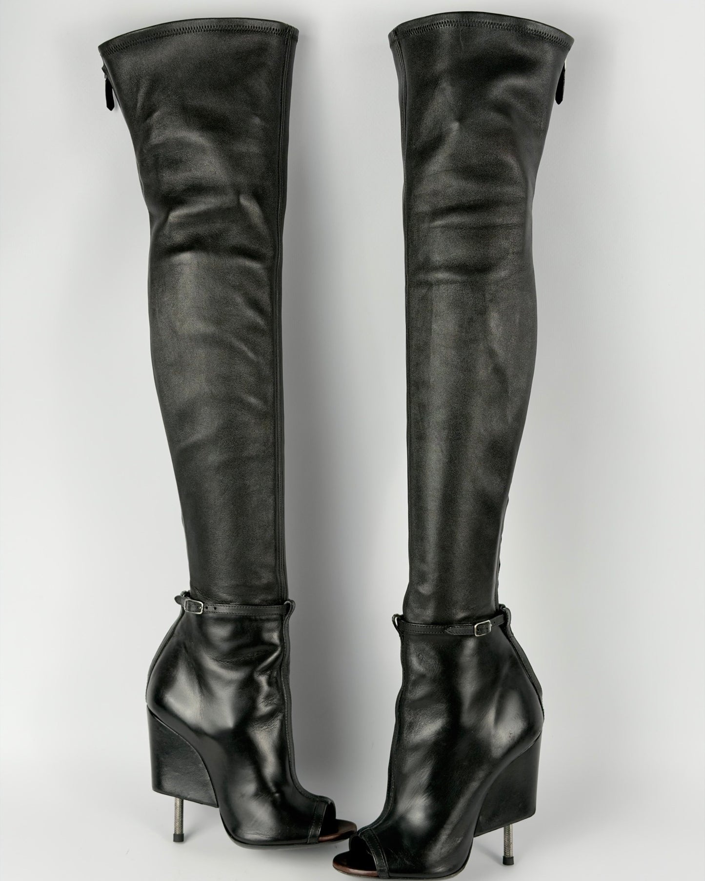 Givenchy S/S 2015 Narlia Runway Leather Boots — 37/37.5