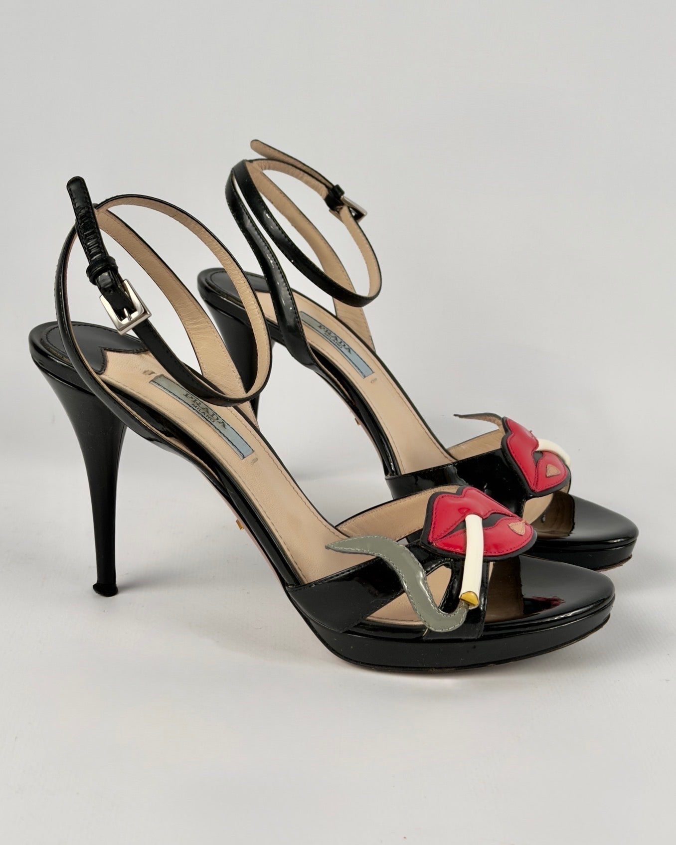 Prada SS12 Smoking Lips Heels — 38