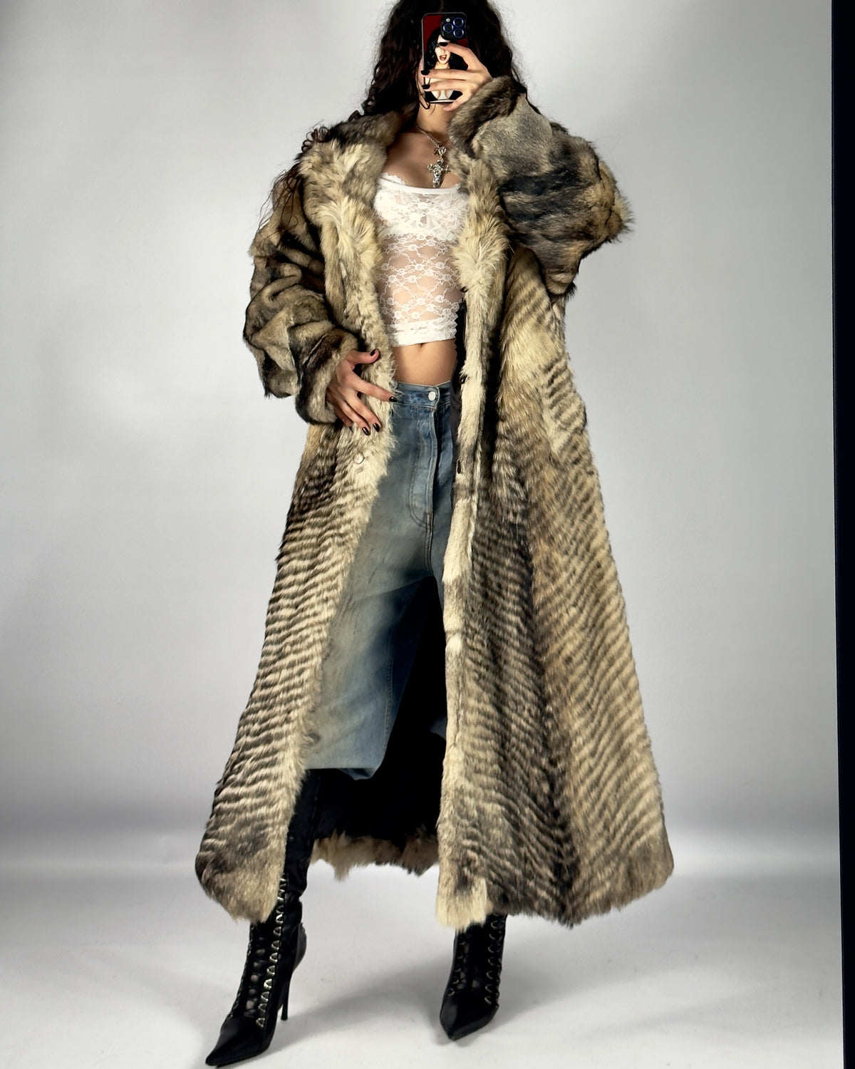 Vintage Fur Coat — XS/M