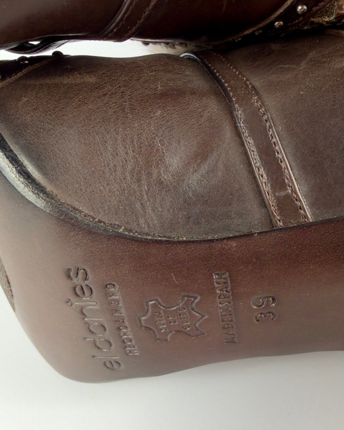 El Dante’s Couture Vintage Fur Boots — 39