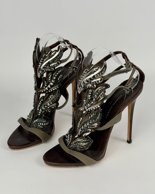 Giuseppe Zanotti Cruel Summer Gem Heels — 41